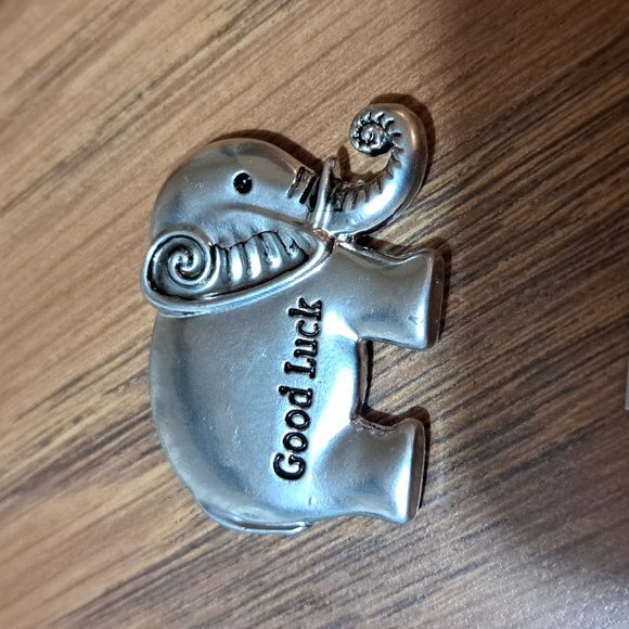 Colorful Elephant Charm & Card - Picture 4 of 4